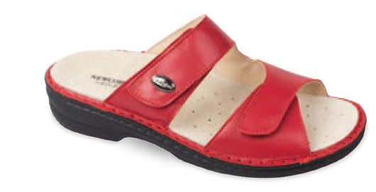 3784E SCARPA NAPPA ROSSO 35