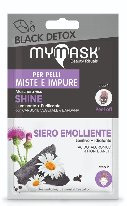 MY MASK BLACK DETOX SHINE 6ML