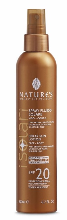 SOLARI NATURE'S SPR FLU SPF20