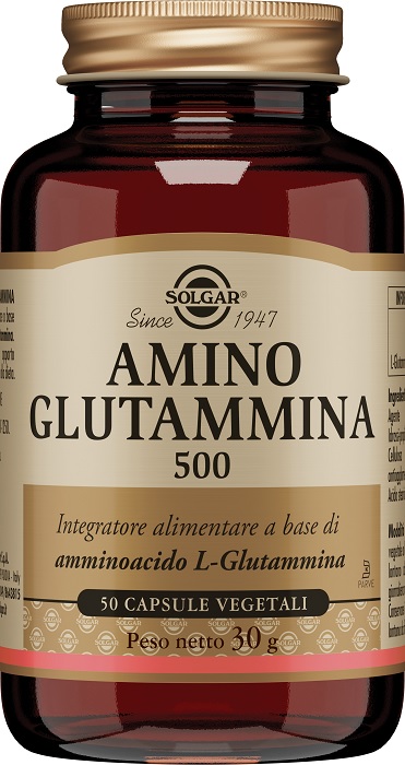 AMINO GLUTAMMINA 500 50CPS VEG AMINO GLUTAMMINA 500 50CPS VEG