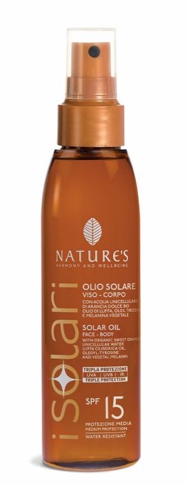 SOLARI NATURE'S OLIO SOL SPF15