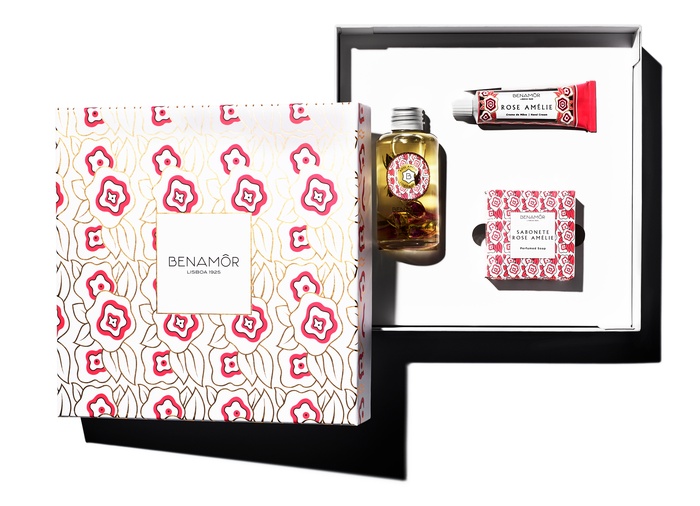 BENAMOR GIFT SET ROSE AMELIE3P