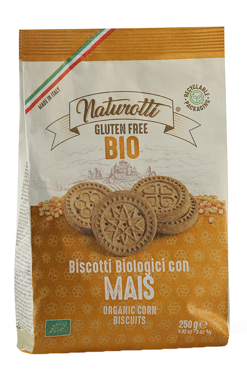 NATUROTTI GF BIO BISC MAIS250G