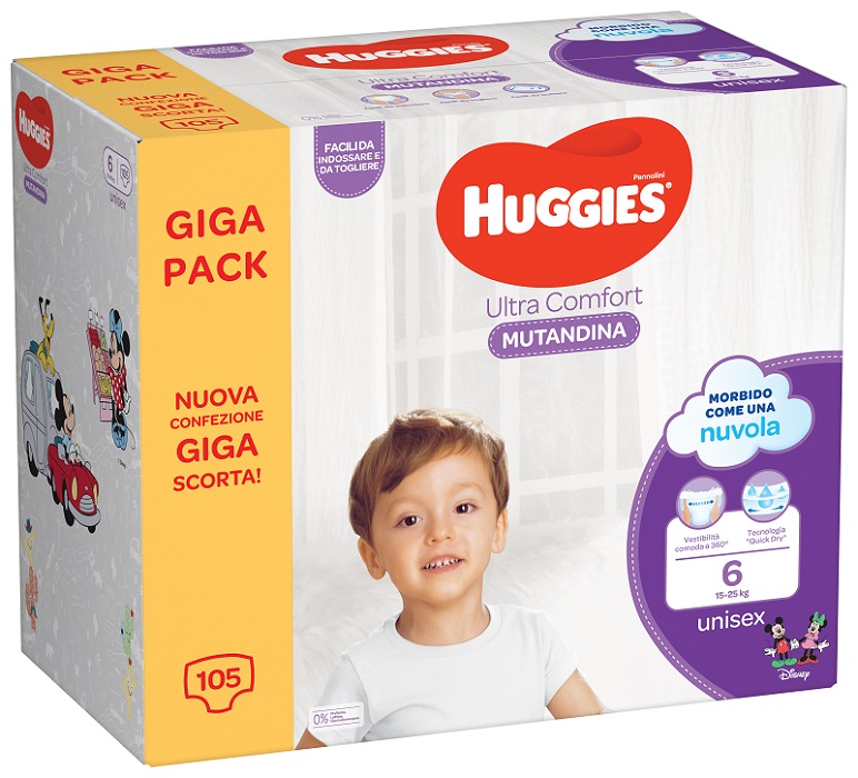 HUGGIES ULTR COMF MUT GP6 35X3