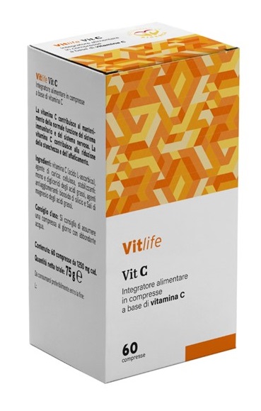 VITLIFE VIT C 60CPR