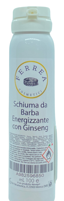 SCHIUMA DA BARBA ENERG GINSENG