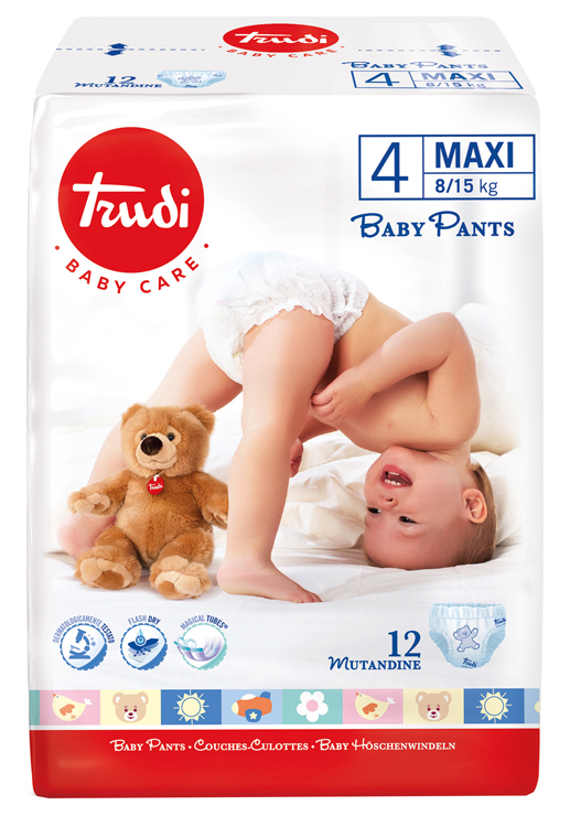 TRUDI BABY C PANTS MAXI 8/15KG