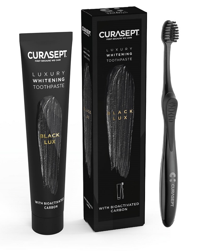 CURASEPT BLACK LUX DENTIF+SPAZ