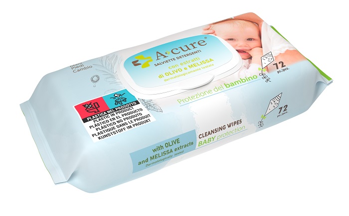 A+CURE BABY SALV OLIVO&MELI72P