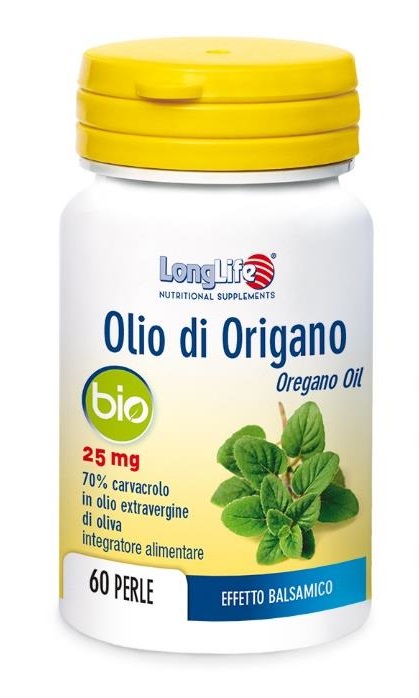 LONGLIFE OLIO ORIGANO BIO60PRL