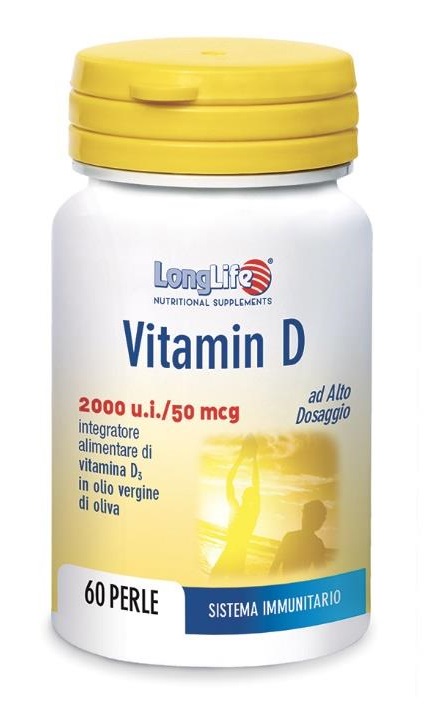 LONGLIFE VITAMIN D2000UI 60PRL