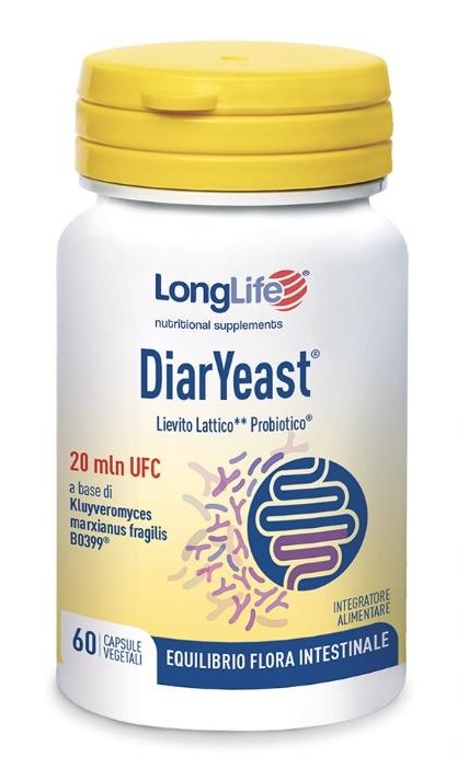 LONGLIFE DIARYEAST 60CPS VEG