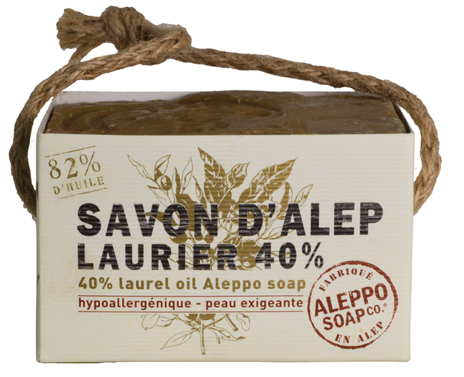 SAPONE DI ALEPPO LAURI40% 200G