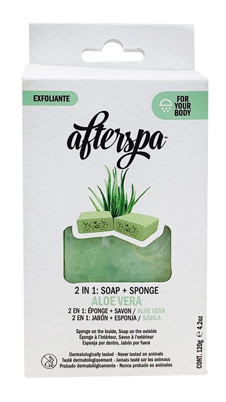 AFTER SPA SPUGNA+SAPONE ALOE