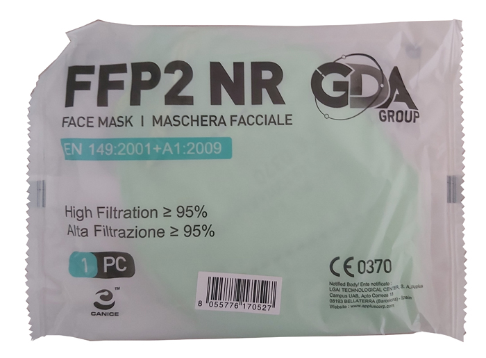 K03 MASCHERA FFP2 VE AC 1PZ