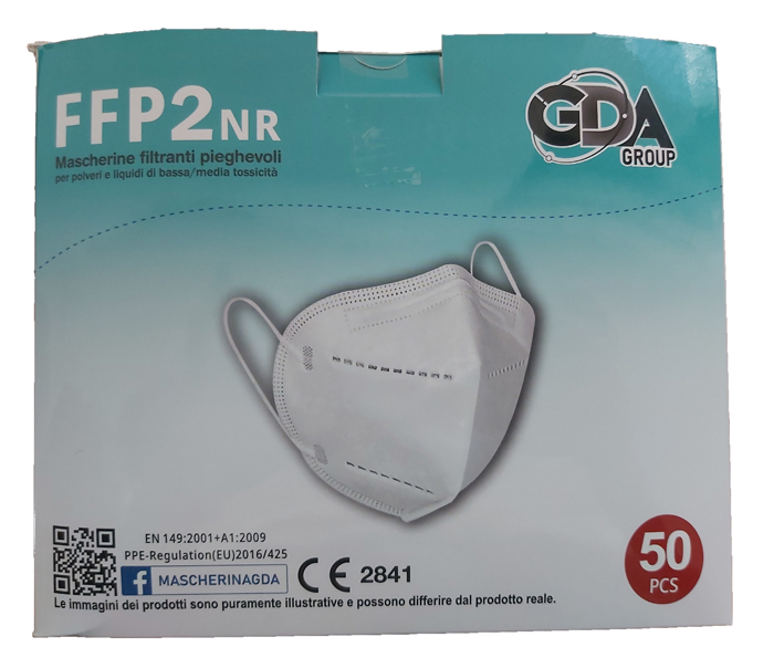 ASEL01 MASCHERA FFP2 AZZ 50PZ