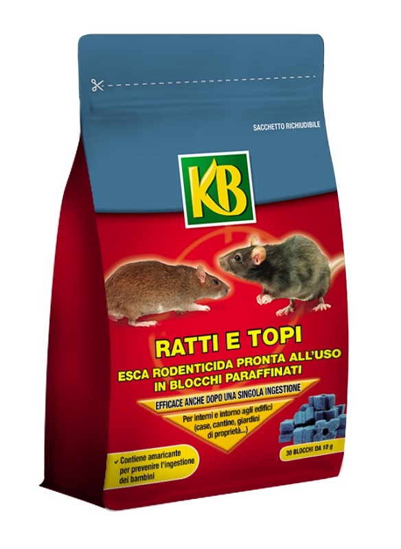 RODENTICIDA IN BLOCCHI 300G