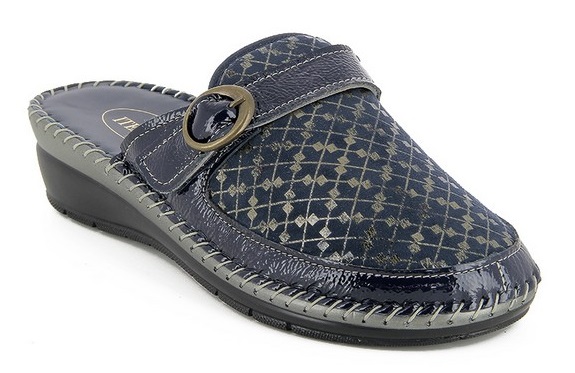 EC0442 PANTOFOLA BLU 35