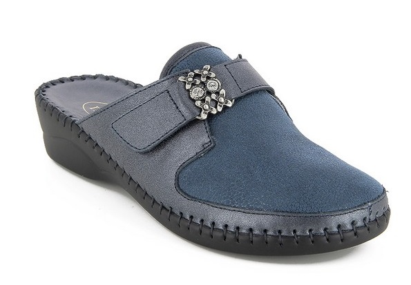 EC0444 PANTOFOLA BLU 35