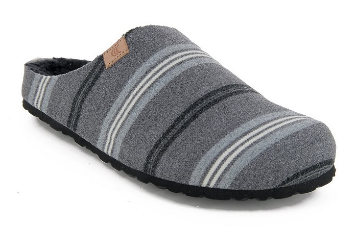 MAN80010 PANTOFOLA GRIGIO 39