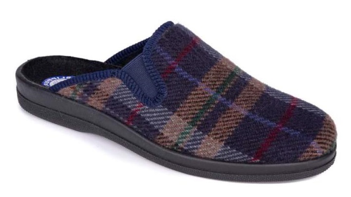 MAN80012X PANTOFOLA BLU 41