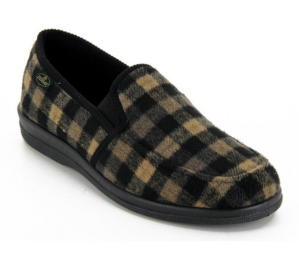 MAN80013 PANTOFOLA MARRONE 39