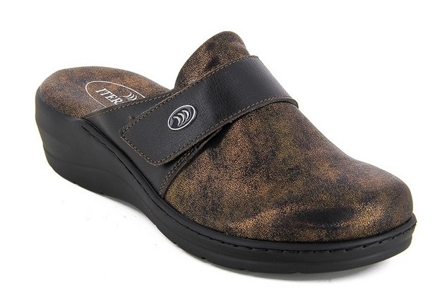 PAN40085 PANTOFOLA BRONZO 39