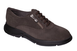 BRISTOL ZIP SUEDE W DK GREY 35 BRISTOL ZIP SUEDE W DK GREY 35