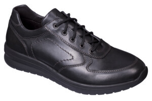 LIAM LACES LEATHER M BLACK 45 LIAM LACES LEATHER M BLACK 45