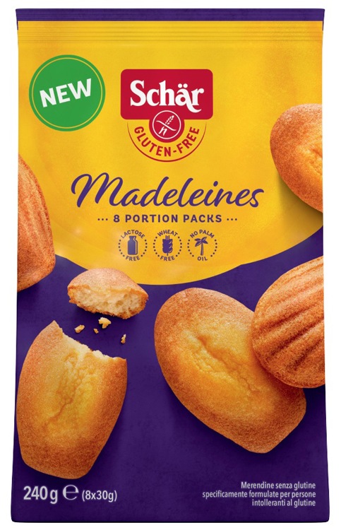 SCHAR MADELEINES 8X30G