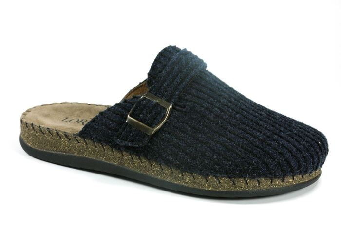 R5534 CIABATTA UOMO BLEU M 44