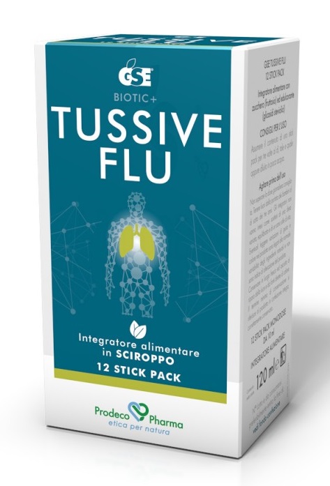 GSE TUSSIVE FLU 12STICKPACK