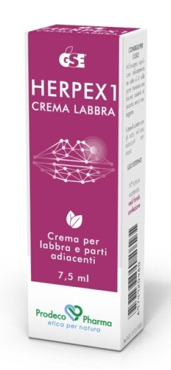 GSE HERPEX 1 CREMA LABBRA7,5ML