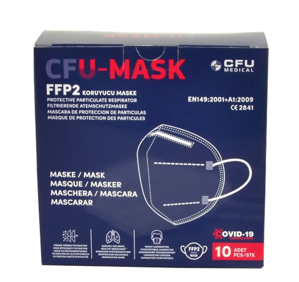 CF U-MASK FFP2 NR 10PZ