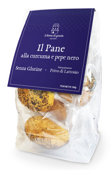 FORNO GRAZIA PANE CURCUMA 200G