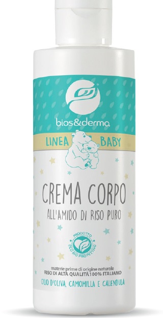 BABY CREMA CORPO AMIDO RISO PU