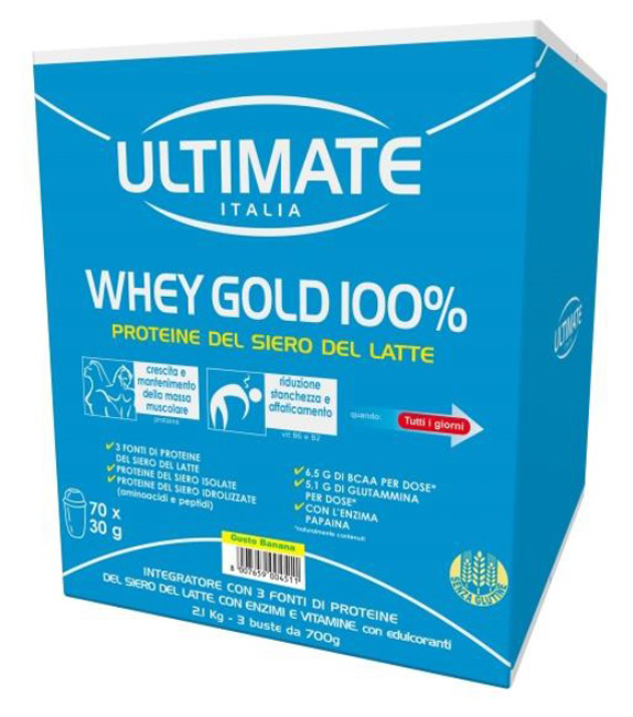 ULTIMATE WHEY GOLD100% BA2,1KG