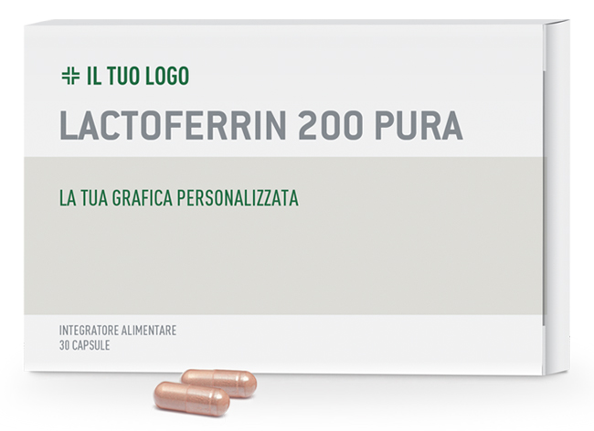 LACTOFERRIN 200 PURA 30CPS