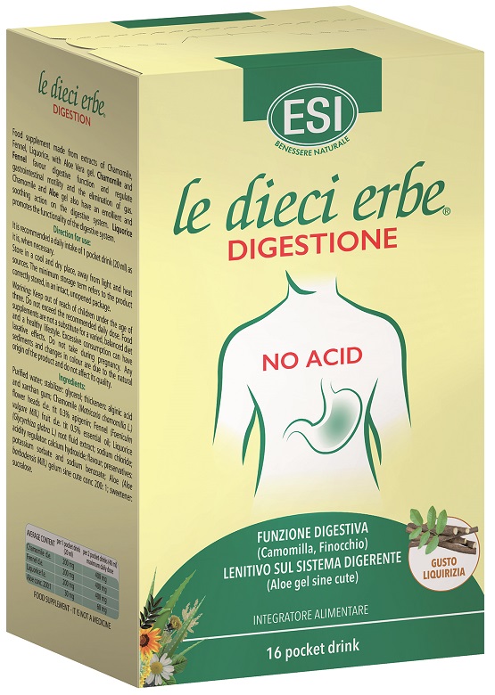 ESI LE DIECI ERBE DIG N/A 16PO