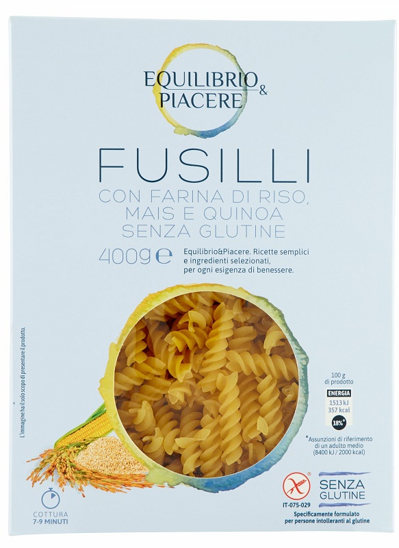 FUSILLI RISO-MAIS-QUIN EQ&PIA