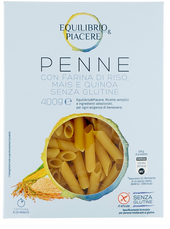 PENNE RISO-MAIS-QUINOA EQ&PIA