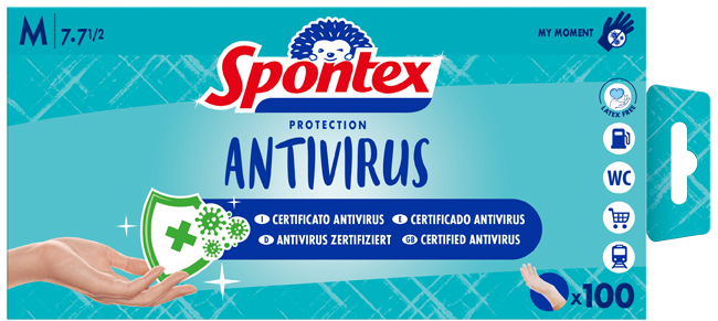 SPONTEX GUANTI MON A/VIRUS L