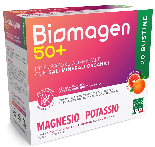 BIOMAGEN 50+ S/ZUCCHERI 20BUST