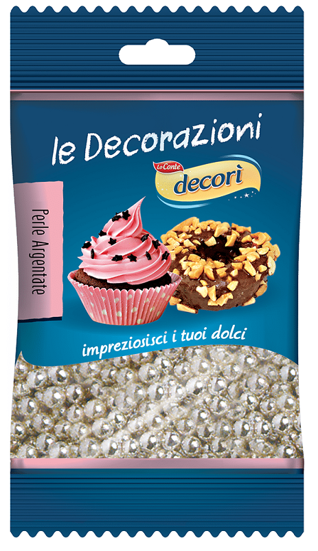 DECORI' PERLE ARGENTATE 45G