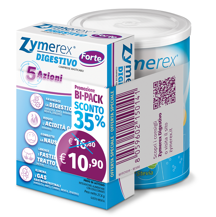 ZYMEREX DIGESTIVO FT 20CPR+GRA