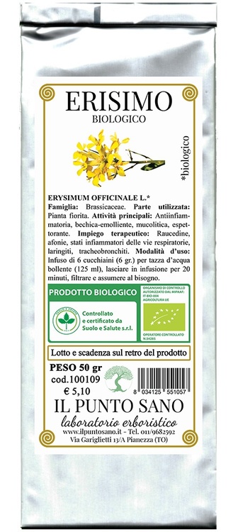 ERISIMO BIOLOGICO 50G