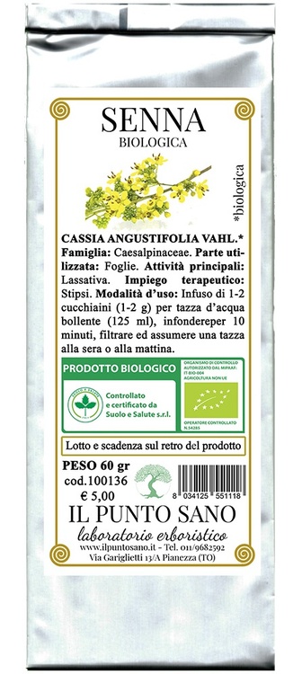 SENNA BIOLOGICA 60G