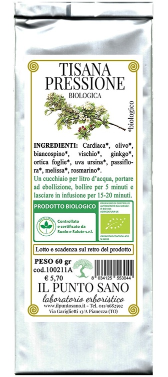 TISANA PRESSIONE BIOLOGICA 60G