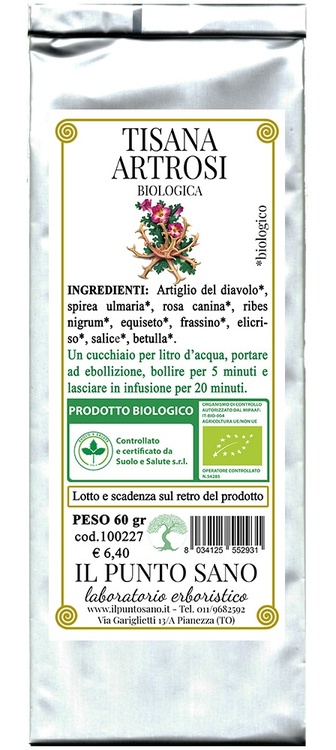 TISANA ARTROSI BIOLOGICA 60G