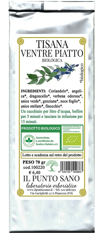 TISANA VENTRE PIATTO BIOLOGICA